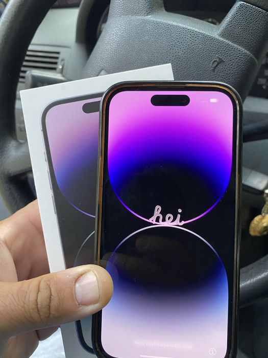 iPhone 14 Pro, Deep Purple, 128GB, Cutie.