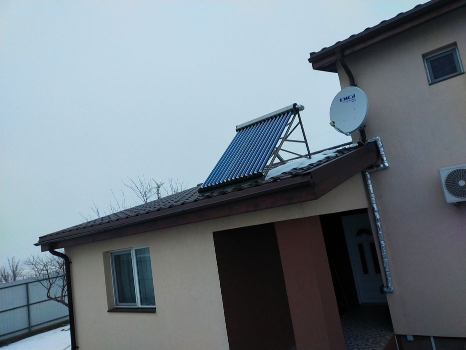 Panou solar presurizat cu 15 tuburi heat pipe