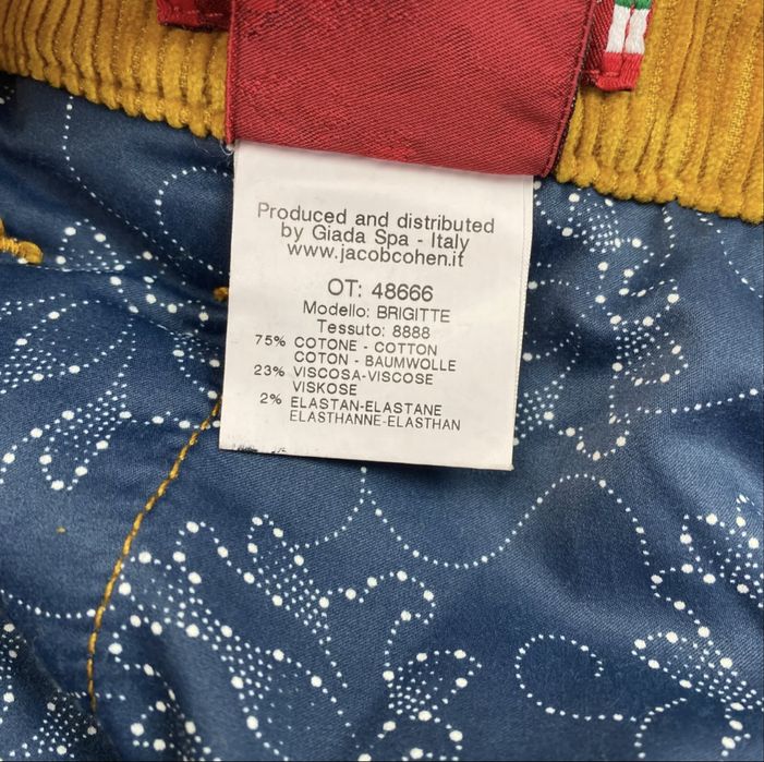 Pantaloni Superbi Jacob Cohen HANDMADE NP 355€