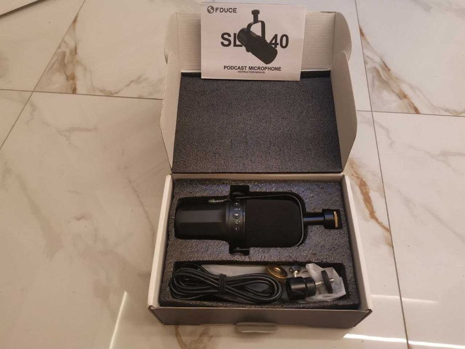 Динамический микрофон FDUCE SL40 (USB / XLR) — Цена на 2 дня!