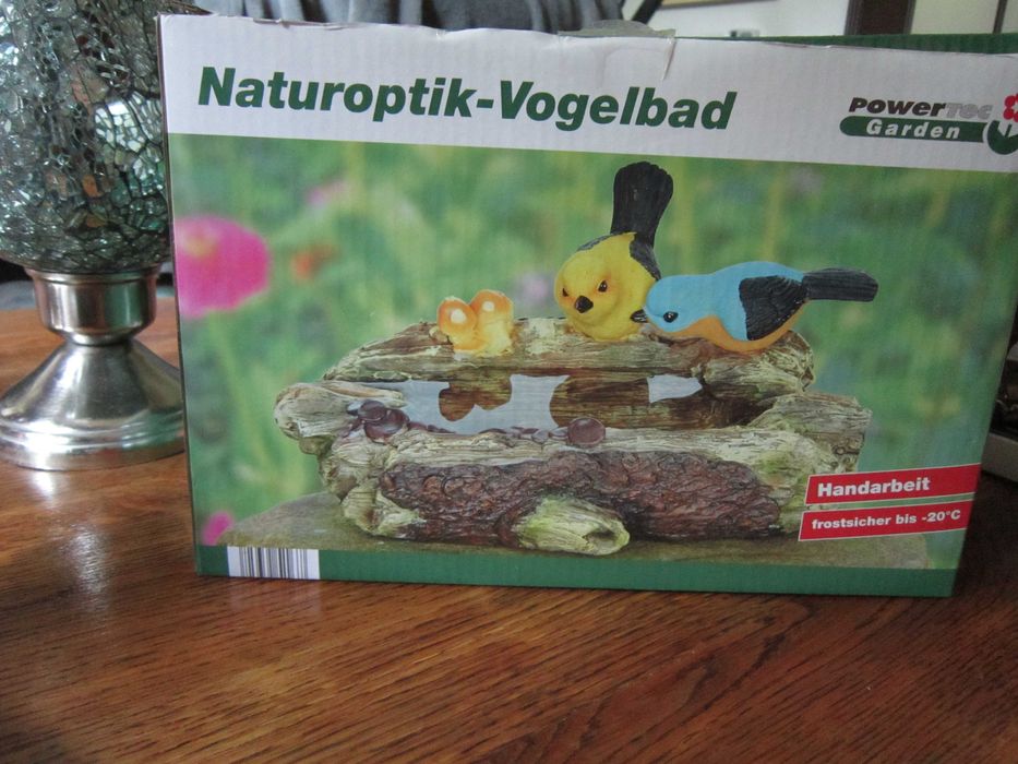 vara - iarna fantana pentru pasarele (nou) -un cadou inedit