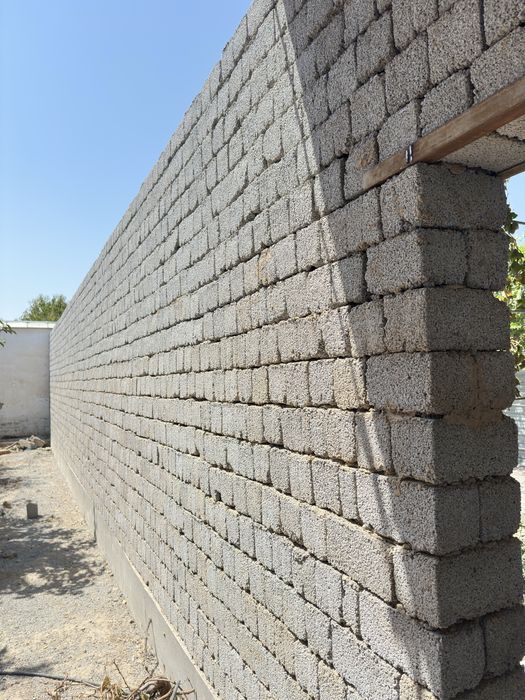 Шлака блок териш Заборга шлака блок териш хизмати временка куриш