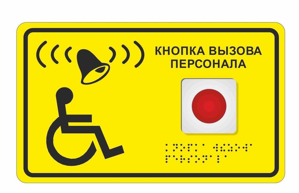Кнопка вызова помощи для МГН