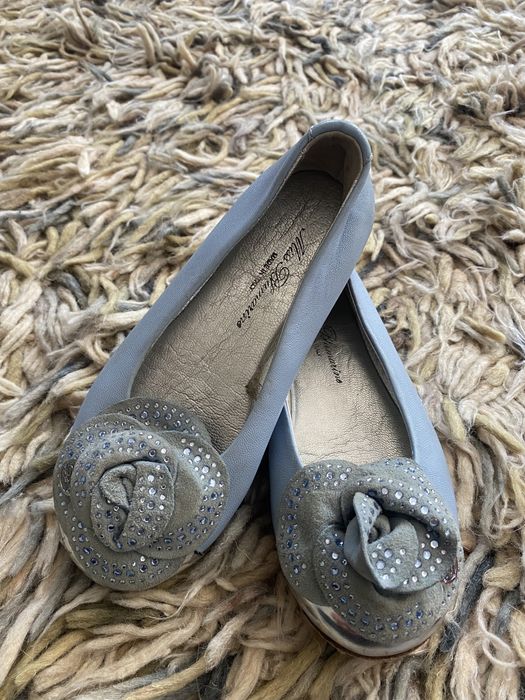 Официални обувки, тип балеринки за госпожици Miss Blumarine