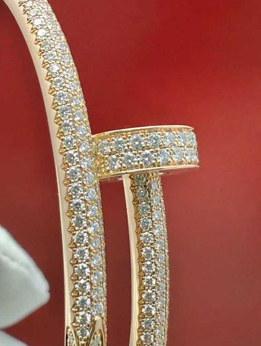 Brățară Cartier Juste Un Clou (Cui) cu cristale - nouă, în cutie