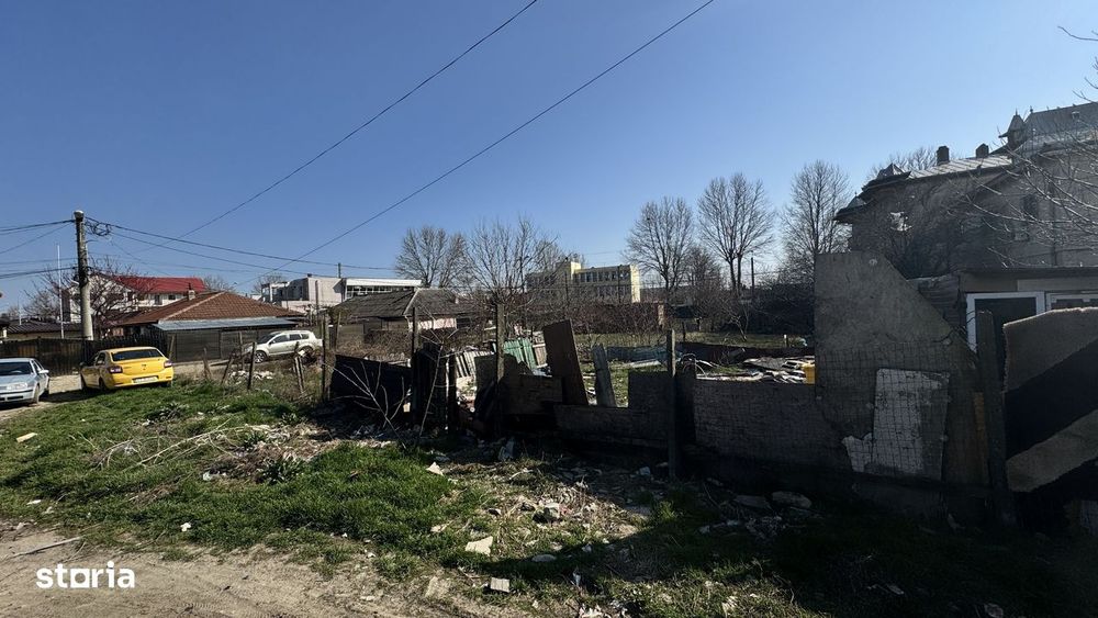 I.C.Bratianu teren intravilan 1028 mp dubla deschidere