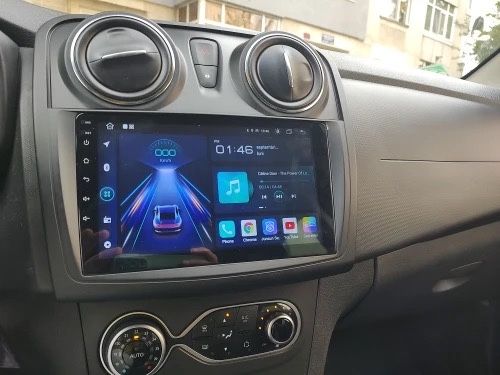 Navigatie android Dacia Logan 2 Sandero 2 CarPlay AndroidAuto MediaNav