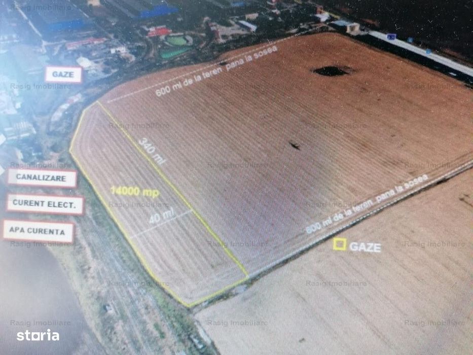 Teren industrial 1,4 ha -IMGB, toate utiliatile