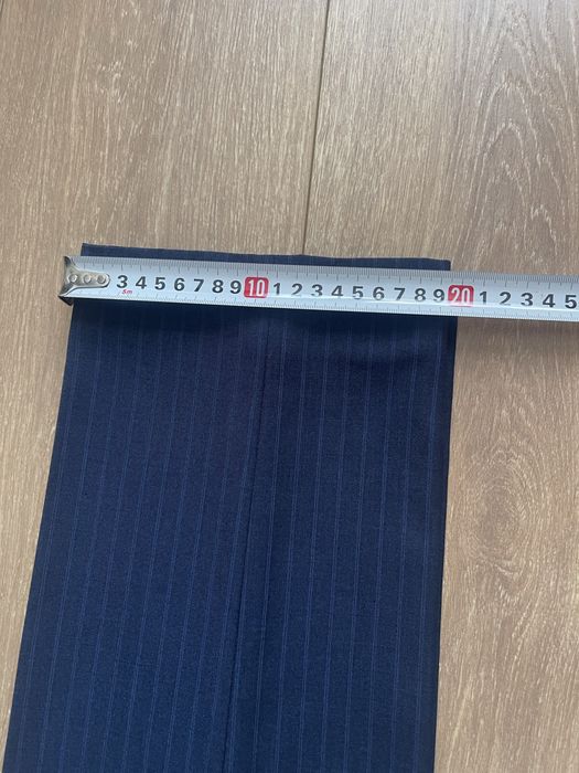 Costum barbatesc Conbipel - Italy - marimea 52, bleumarin cu dungulite