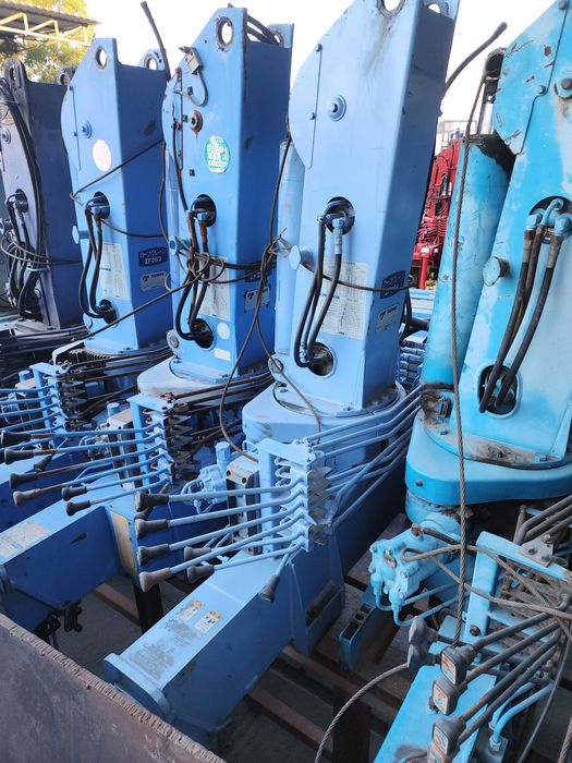 Кран манипулятор установка