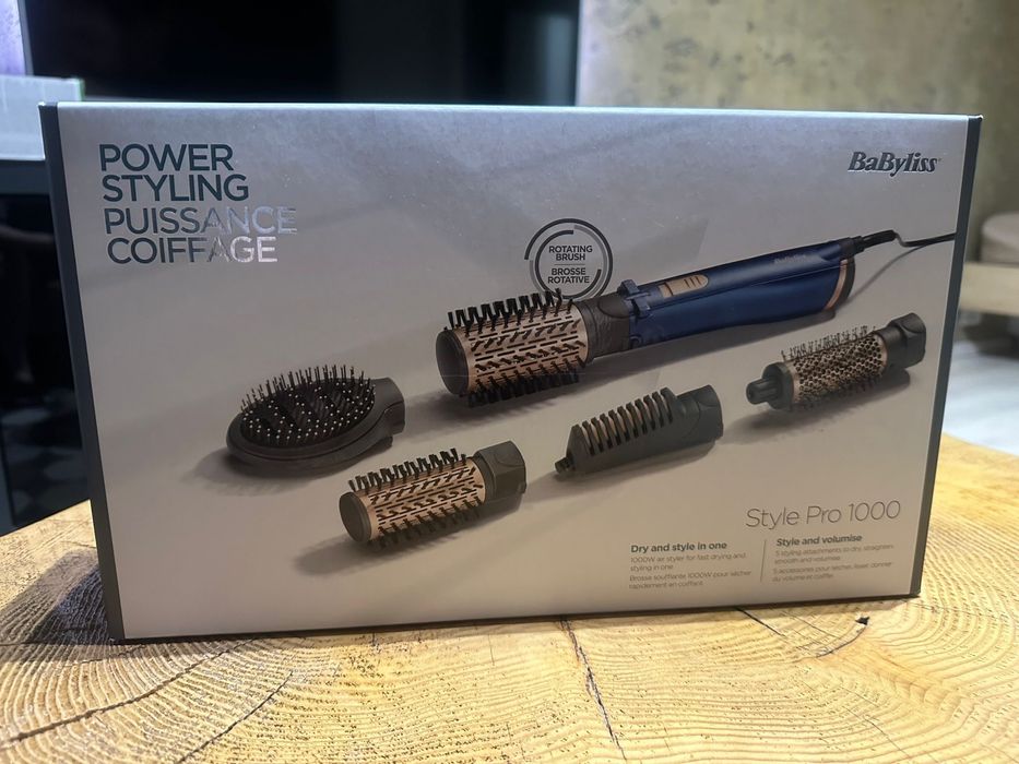 Perie rotativă empowered by Cristina Ich Frizz-free Airbrush 1000W