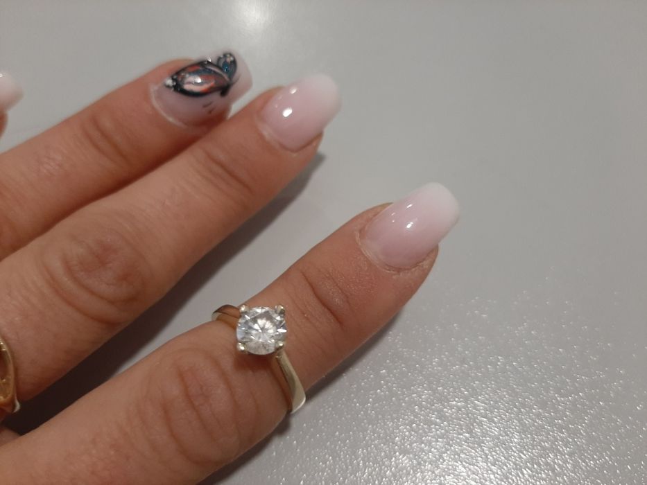 Vand inel din aur de 14k