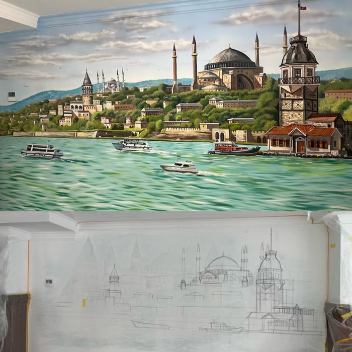 Rassom, рассом, художник деворга асарлар чизиш