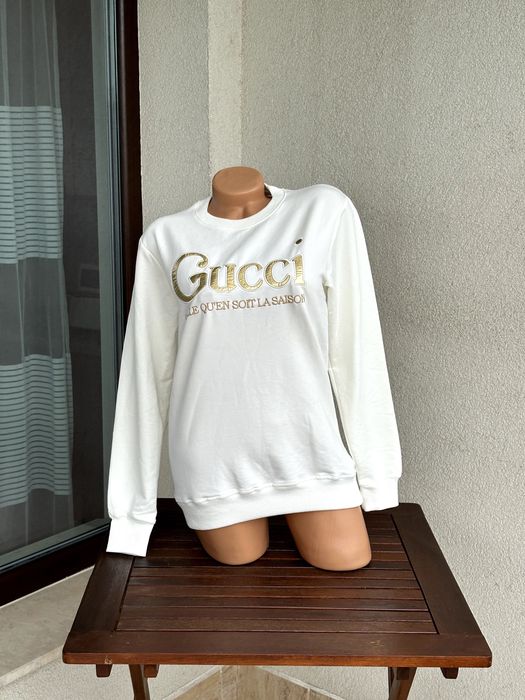 Дамско горнище / суичър GUCCI (Made in Italy) - размер M, НОВ с етикет