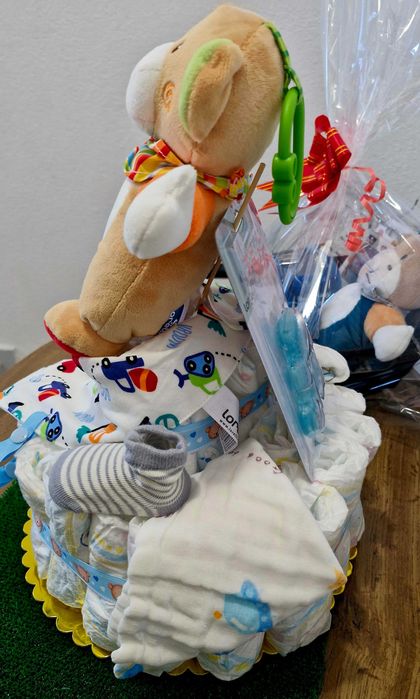 Торта от памперси