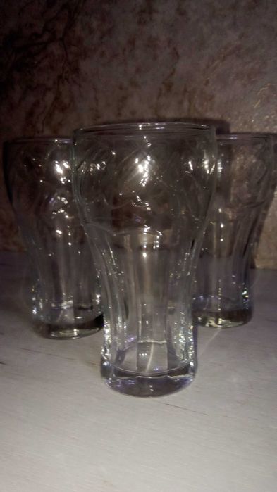 Стаканы новые с надписью Кока Кола