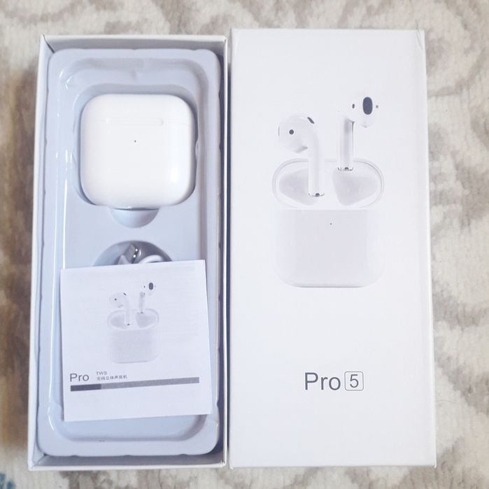 Airpods Pro 5 simsiz naushniklar   Airpods Pro 5 наушники