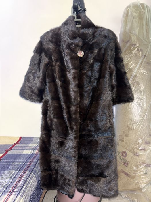 Норковая шуба размер S(42)