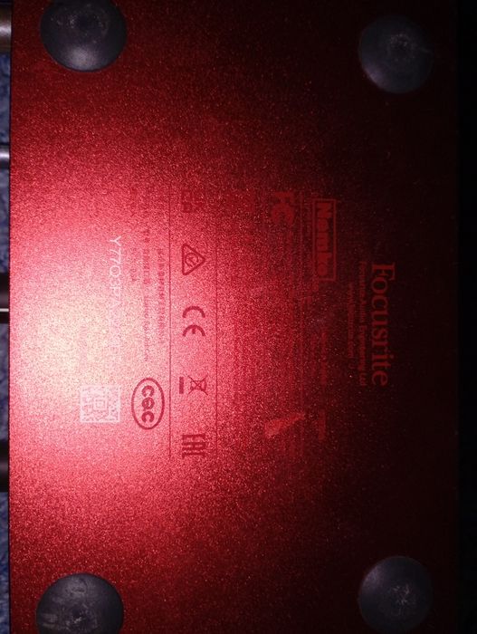 focusrite solo звуковая карта