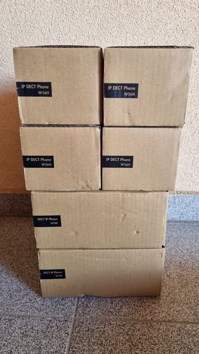 Pachet Telefoane profesionale Business VoIP Yealink IP DECT W56H W76P