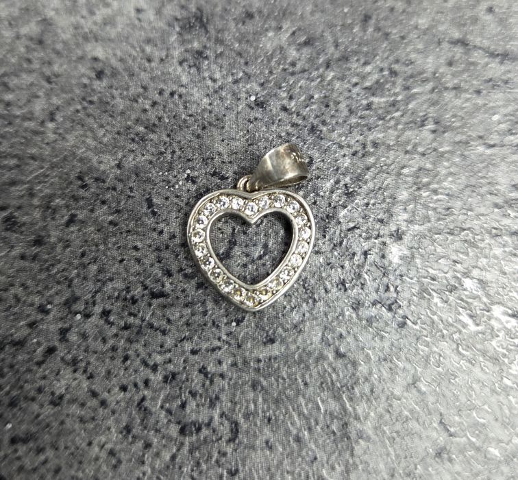 Сребърни висулки с циркони и кристал