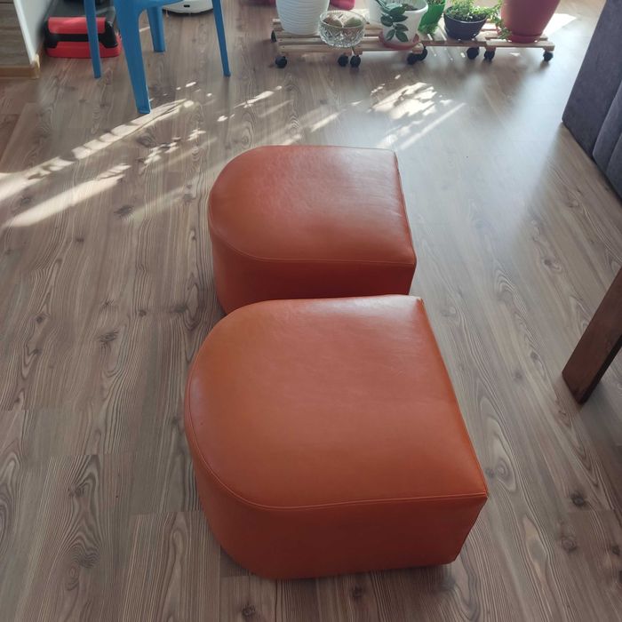 Табуретки кожа 2 броя