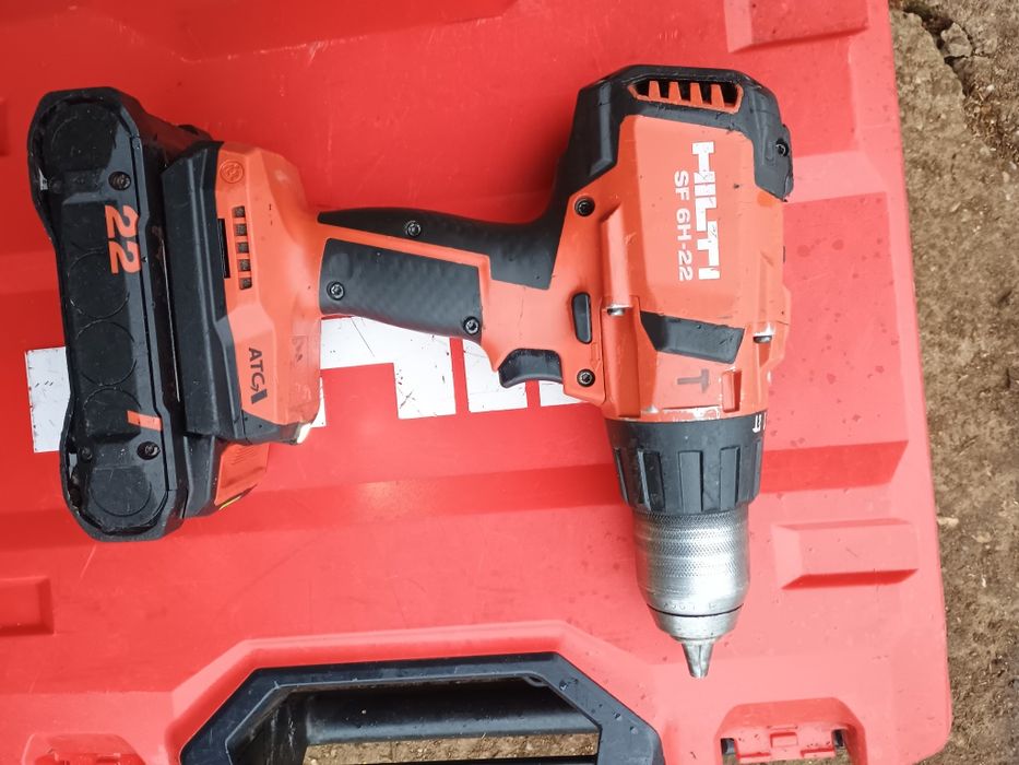 Filetanta cu percuție hilti sf6h 22 nuron + baterie și cutie Pitesti ...