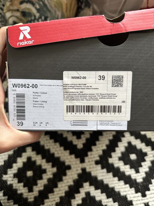 Женские Ботинки Rieker