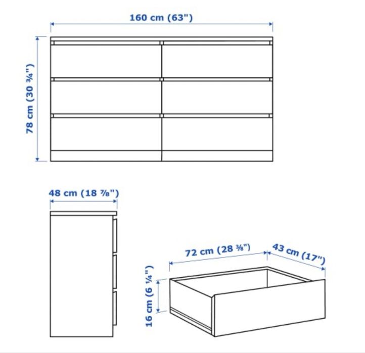 Скрин Ikea Malm 6
