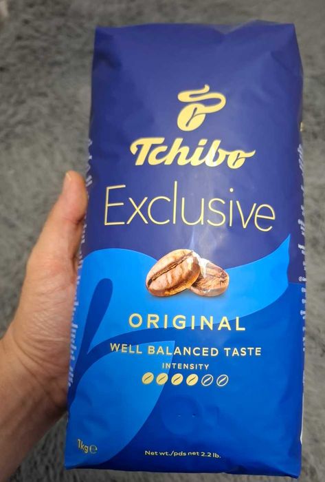 Super Oferta 3Kg Cafea Boabe Tchibo Exclusive - Factura - Valabilitate IUNIE 2027
