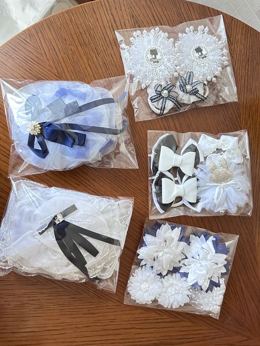 Бантики,резиночки школьные