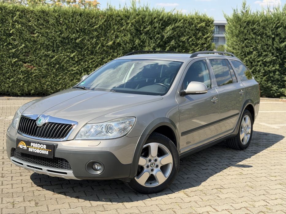 SKODA OCTAVIA SCOUT 4x4 2.0 TDI 140 CP 2011 Euro 5 Garantie 12 LUNI