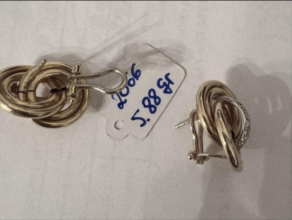 Cercei aur 14 karate