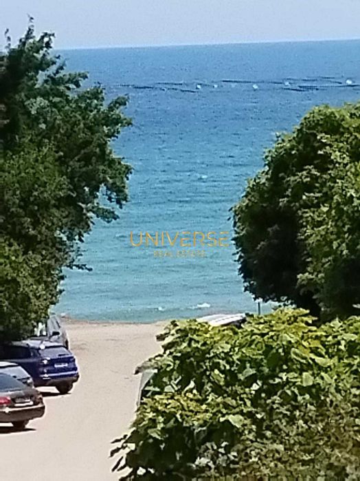 Студио апартамент с фронтална гледка към морето в Равда #5324