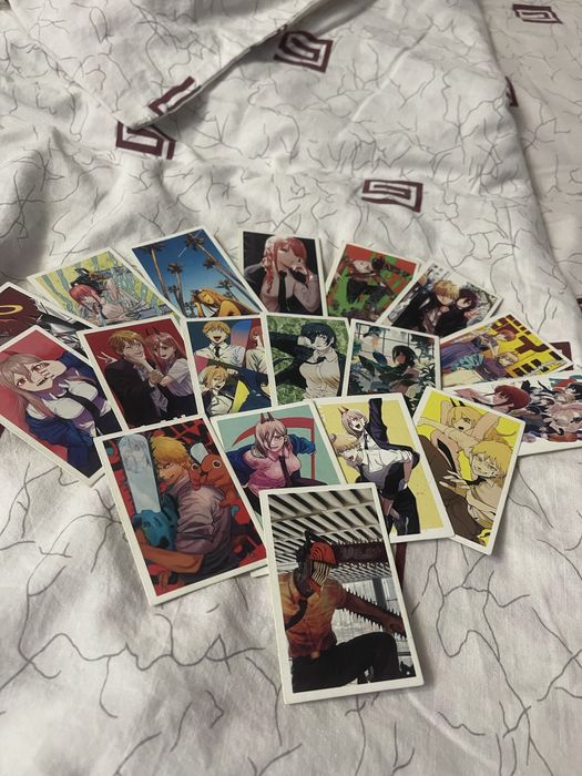 карты Человек бензопила | аниме