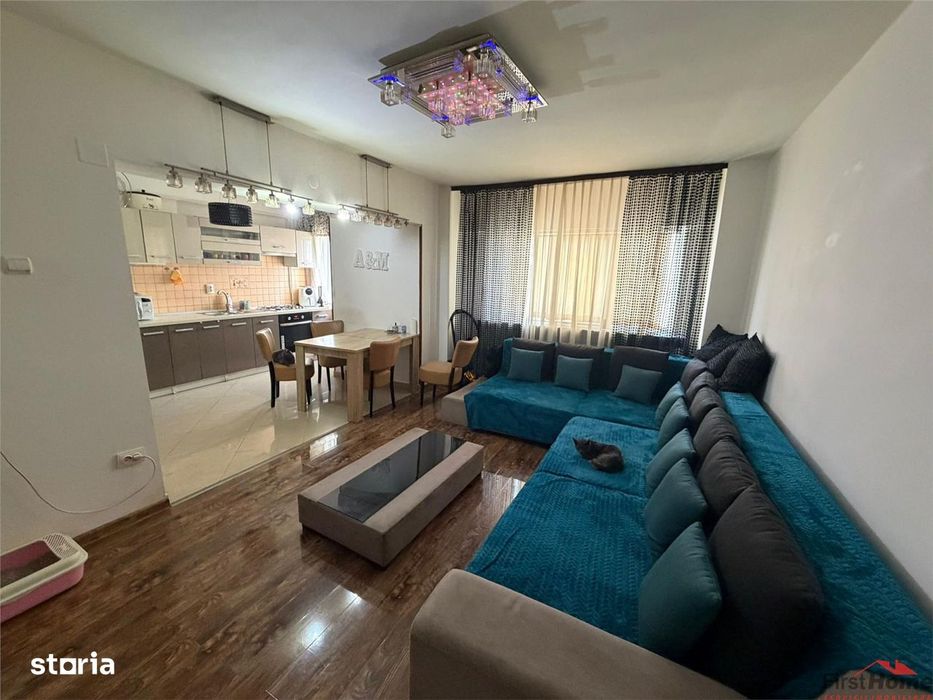 Apartament 3 camere, , Electrica - PNL, etaj 6 , mobilat si utilat