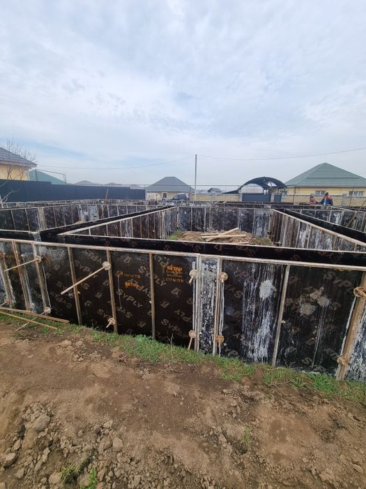 Заливка бетон и опалубка