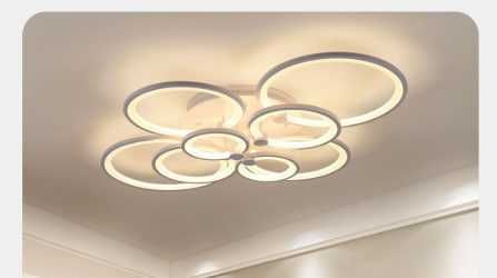 Lyustra led pult bilan boshqaruv, oq,  3xil o’lcham, RGB 3xil rang...