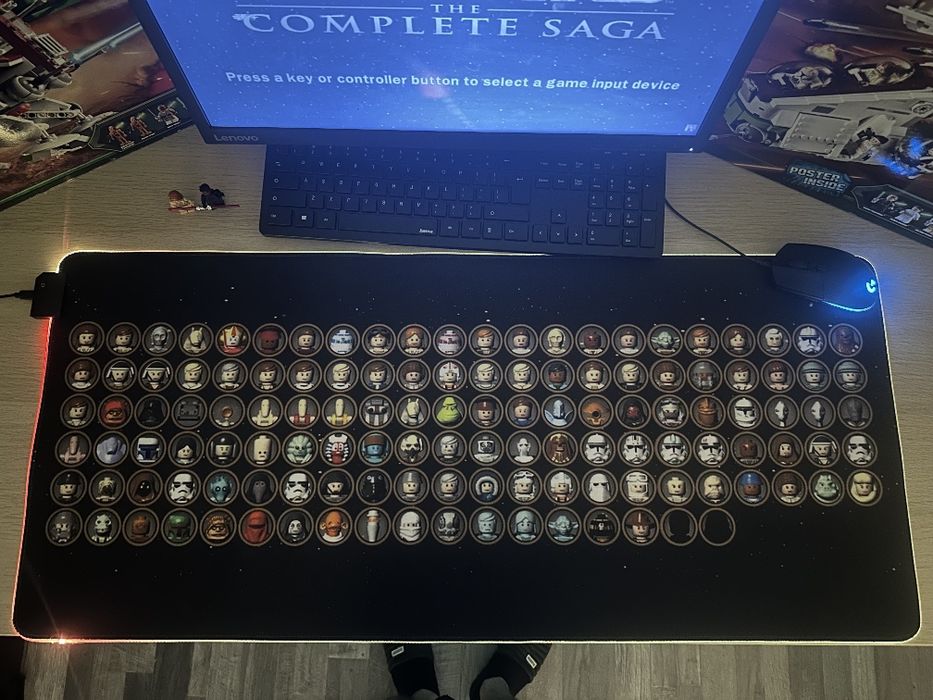LEGO Star Wars RGB Mousepad
