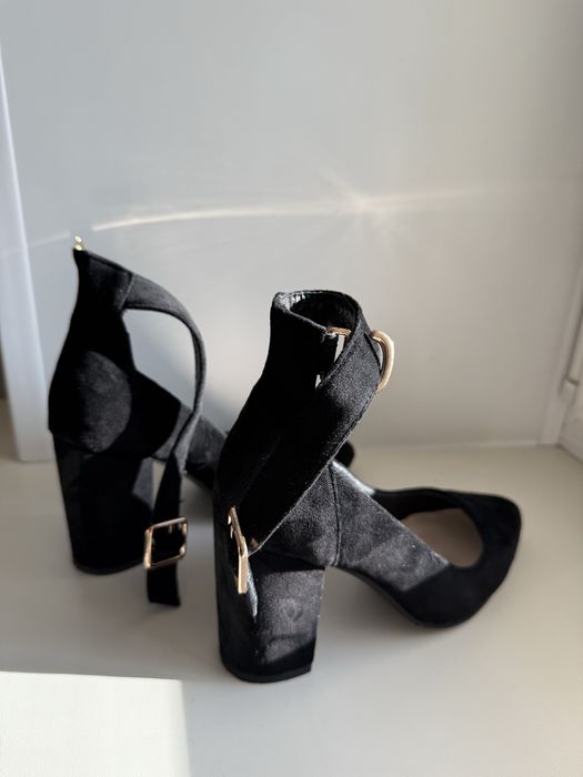 Туфли кожа, замша