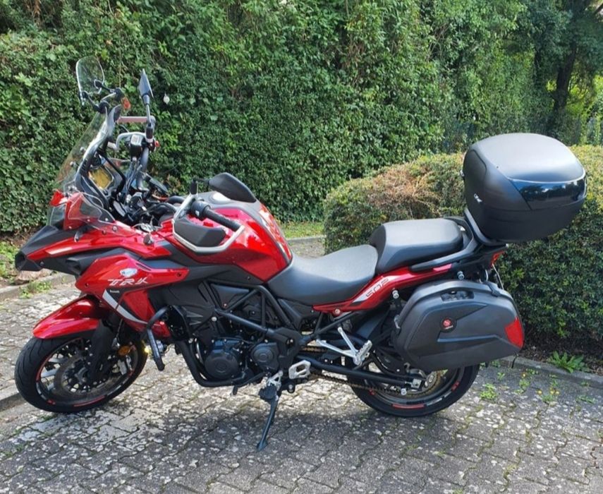 Benelli Trk 502 Strada 2023 500 Cmc 48 Cp 6900 Km Impecabil
