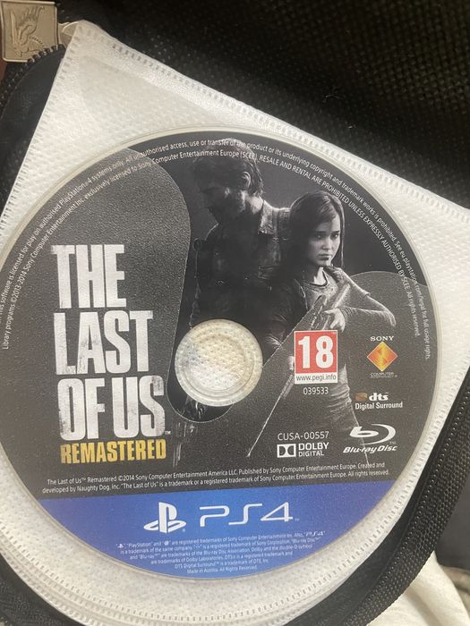 Продам диск на Sony PlayStation 4