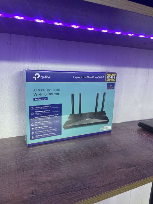 Мощный Wi-Fi роутер TP-LINK Archer AX1800