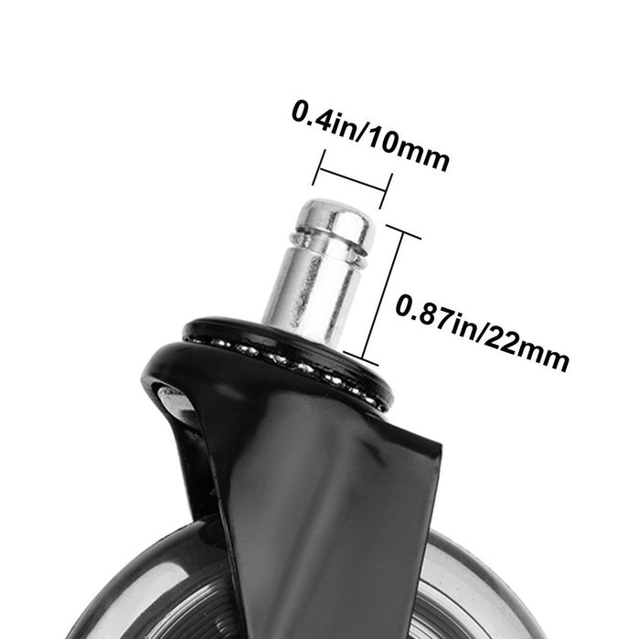 Set 5 roti silicon scaun birou