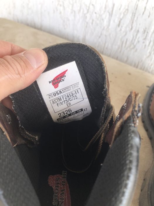 Safety boots Red wings