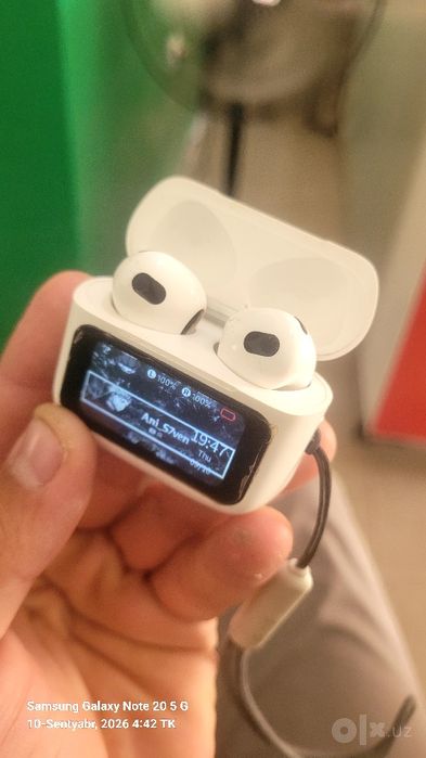 Eir Pods Ekranli Ekran Ekranga holagan rasmiz qoysezam bolad ozn ilova