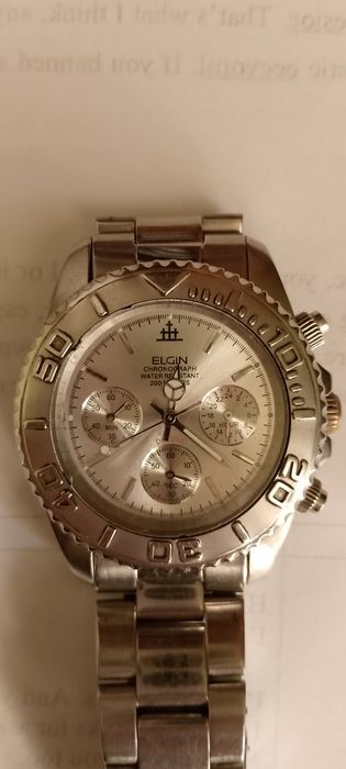 Часы Stainless steel марка Elgin
