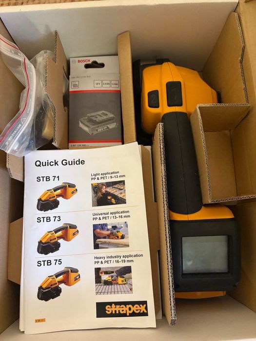 Уред за чембероване Strapex STB 73