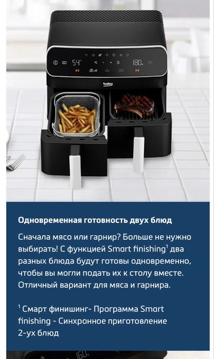 Аэрогриль BEKO, почти новая