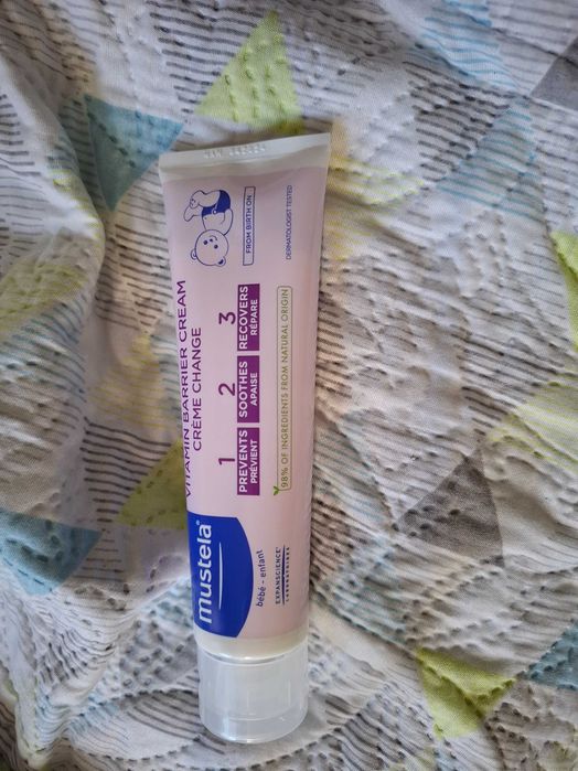 Неотварян крем Mustela 1 2 3